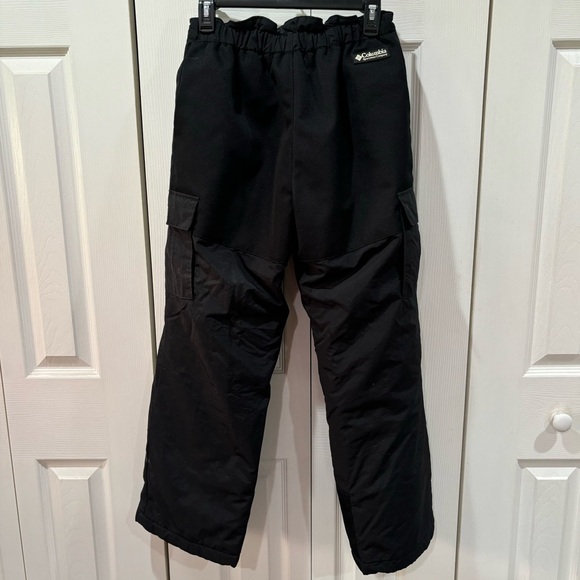COLUMBIA Kid’s Unisex Waterproof Snow Pants - black, size XL (14/16) - Picture 5 of 7